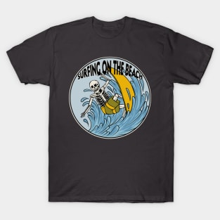 SURFING ON THE BEACH T-Shirt